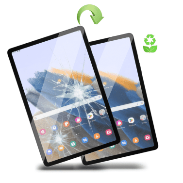 Samsung Tab S9fe Plus Display Glas Reparatur Samsung Tab S9fe Plus Display Glas Reparatur