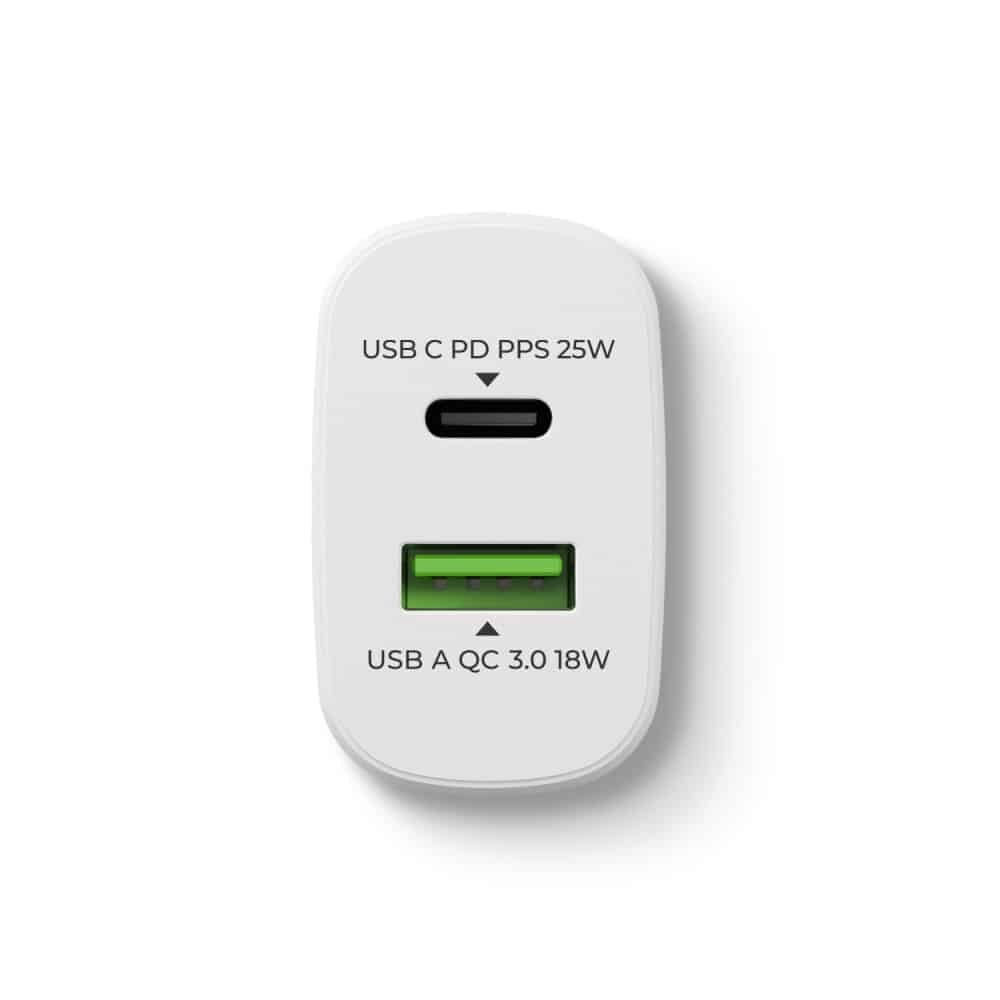 prio Fast Charger 25W USB c Adapter
