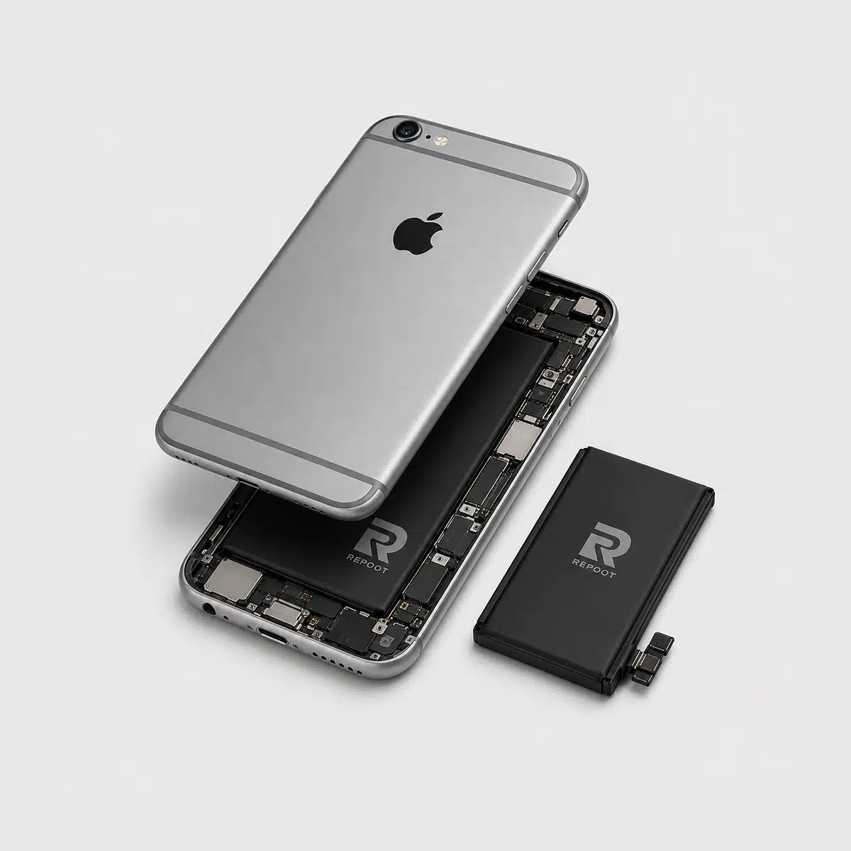 iPhone 6s Akku Austausch mit kompatiblem 1.715-mAh-Qualitätsakku