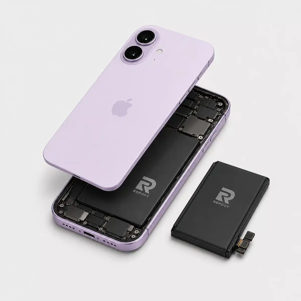 iphone-17-akku-Wechseln iPhone 17 Akku wechseln bei Repoot Berlin mit MFi Akku für längere Laufzeit und sicheres Laden