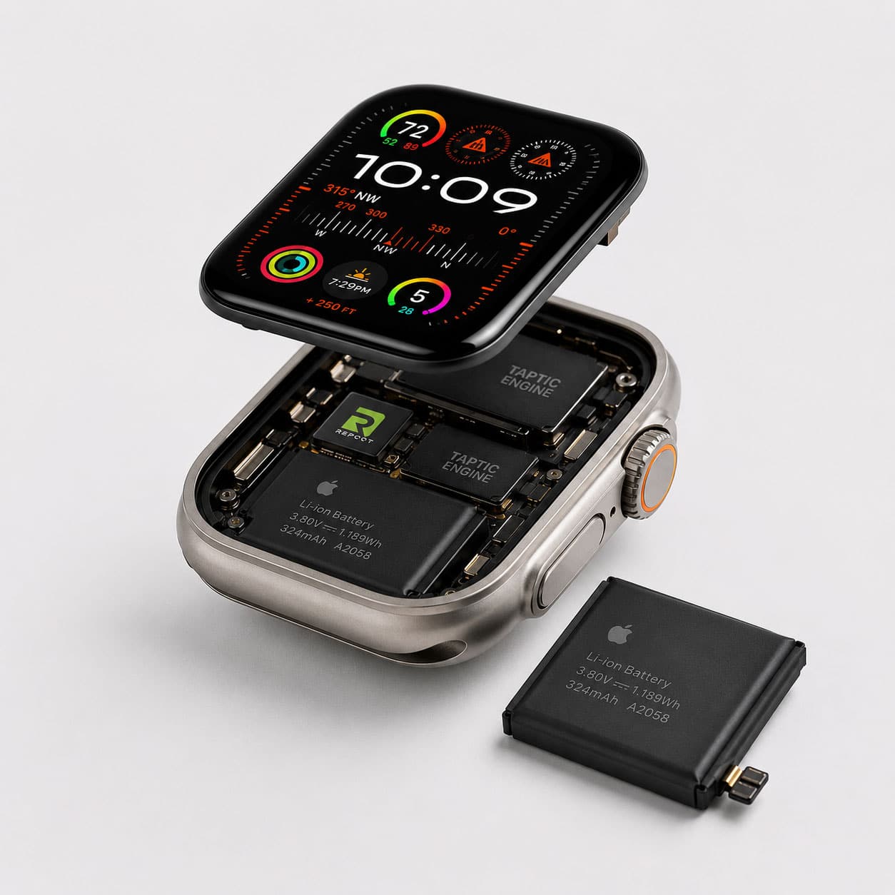 Apple Watch Ultra Akku Austausch